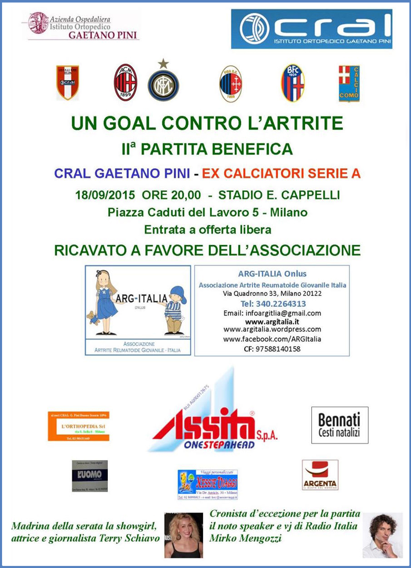 Un Goal Contro l'Artrite - ARG-Italia ONLUS