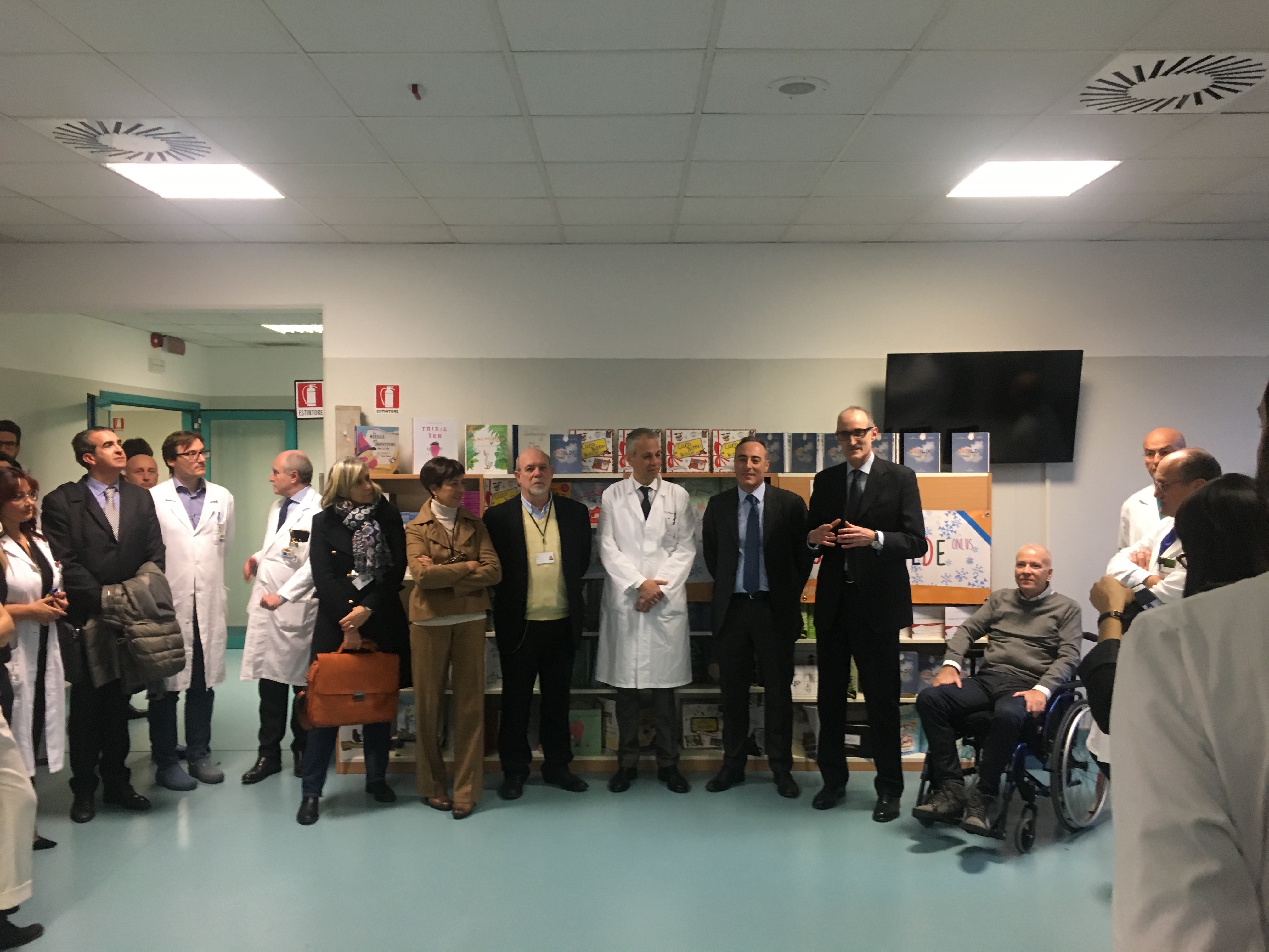 Inaugurato il nuovo reparto pediatrico al Gaetano Pini.